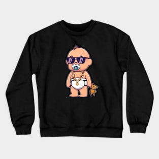 Cool kid artwork Crewneck Sweatshirt